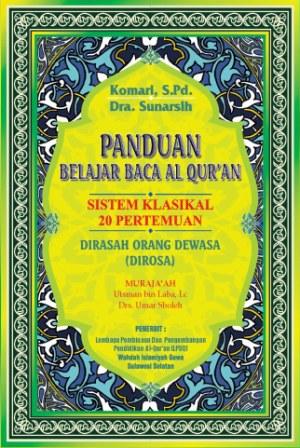 Buku panduan belajar baca al-Qur'an metode Dirosa