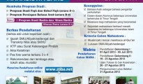 Panflet Penerimaan Mahasiswa Baru Ma'had 'Aly al-Wahdah, Makassar