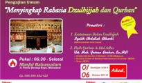 Pengajian umum menyingkap rahasia Dzulhijjah dan Qurban