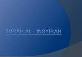 Tafsir Surah Al Insyirah