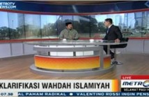 wawancara ustadz zaitun di metro tv - klarifikasi wahdah islamiyah atas tuduhan jaringan teroris